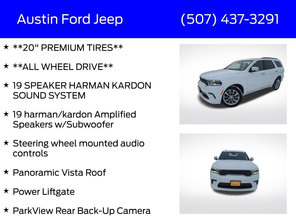 2021 Dodge Durango Citadel