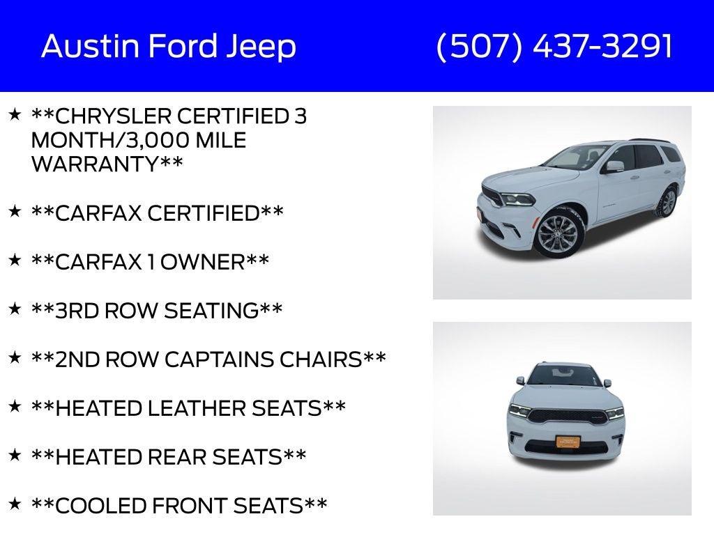 2021 Dodge Durango Citadel