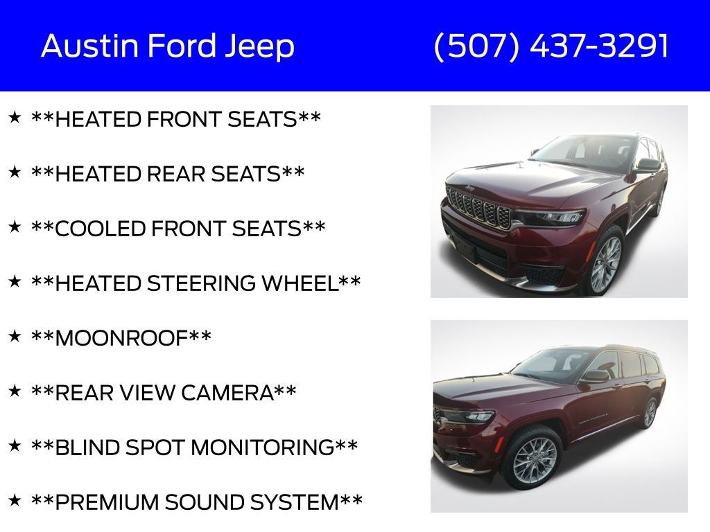 2023 Jeep Grand Cherokee L Summit