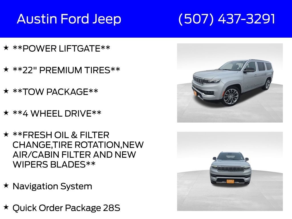 2023 Jeep Grand Wagoneer Series II