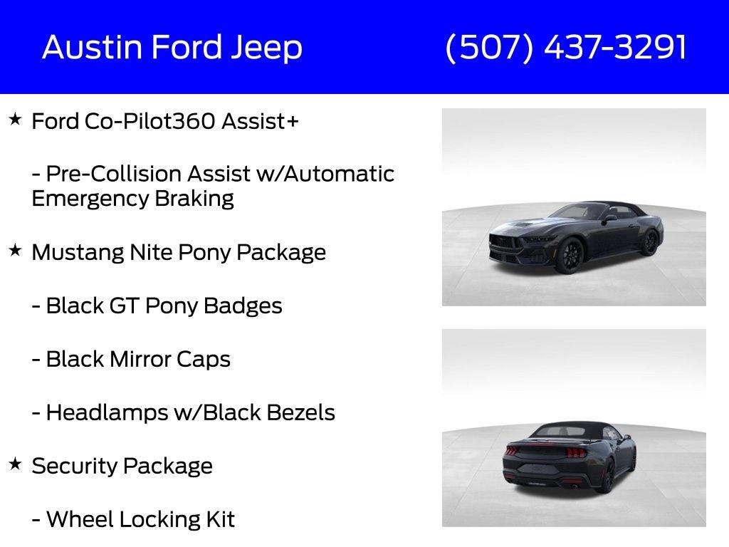 2025 Ford Mustang GT Premium