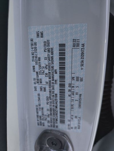 2021 Ford Escape Titanium Hybrid