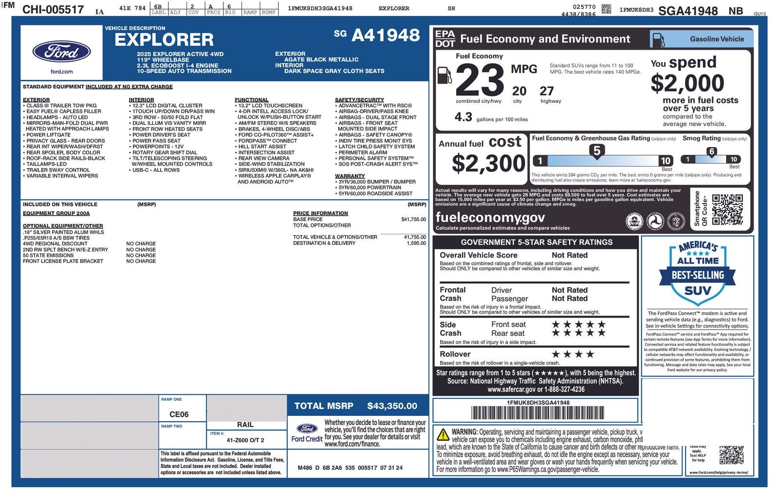 2025 Ford Explorer Active