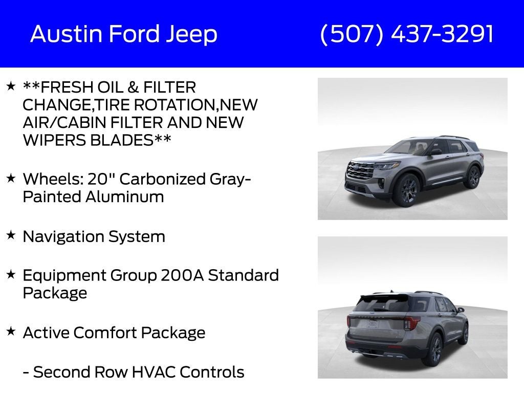2025 Ford Explorer Active