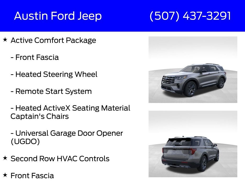 2025 Ford Explorer Active