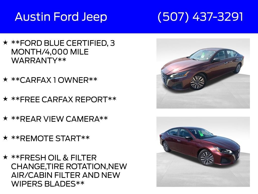 2024 Nissan Altima 2.5 SV