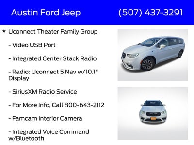 2022 Chrysler Pacifica Hybrid Touring L Theatre System!