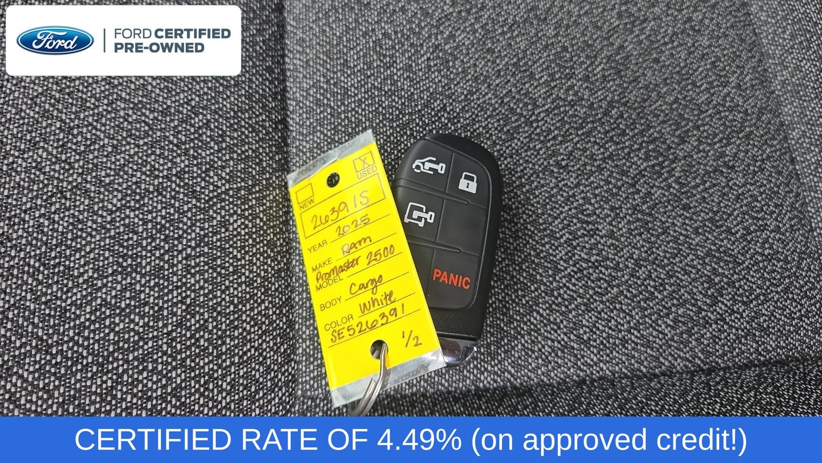 2025 RAM ProMaster 2500 Base