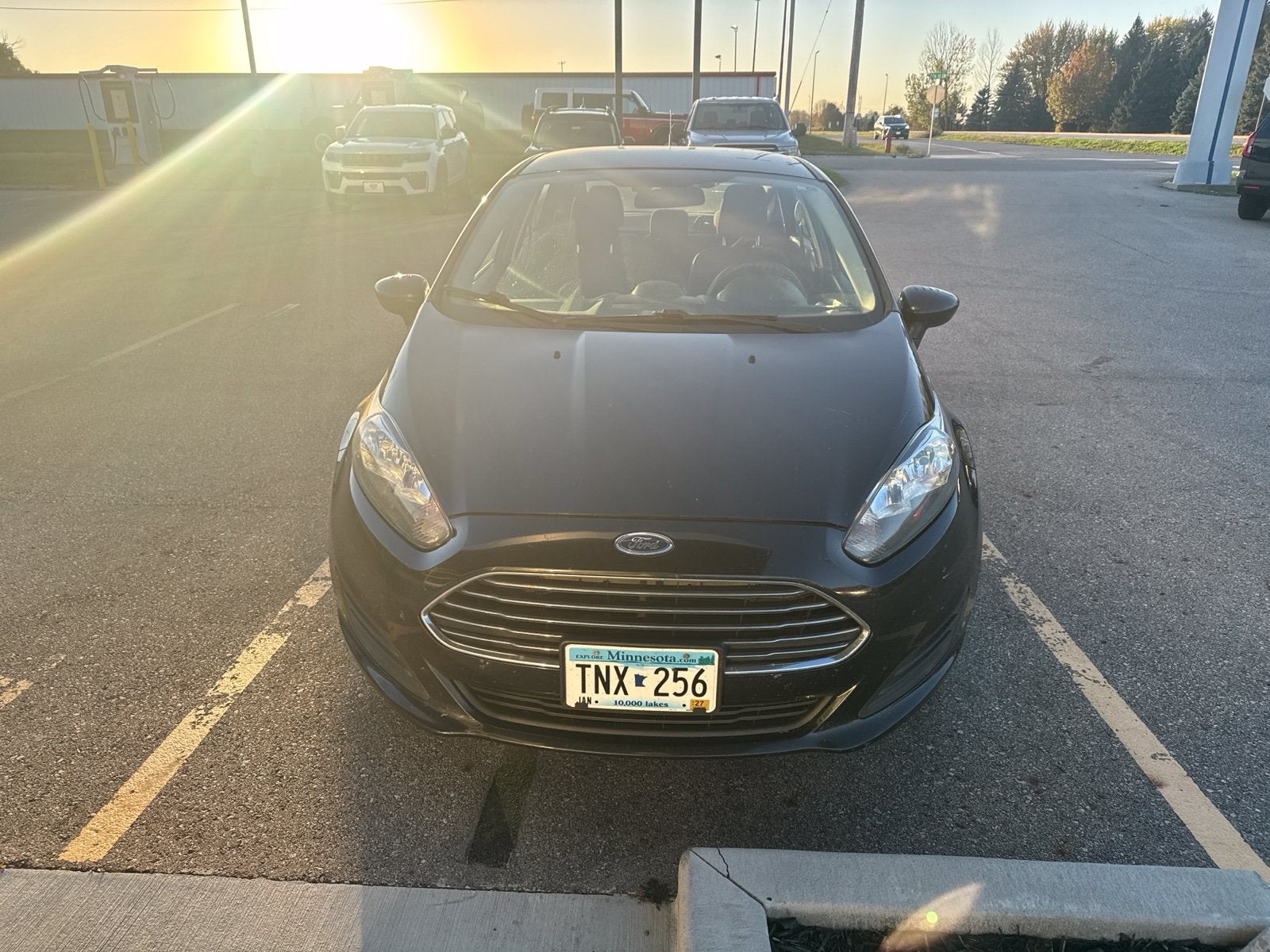 Used 2014 Ford Fiesta S with VIN 3FADP4AJ4EM154071 for sale in Austin, Minnesota