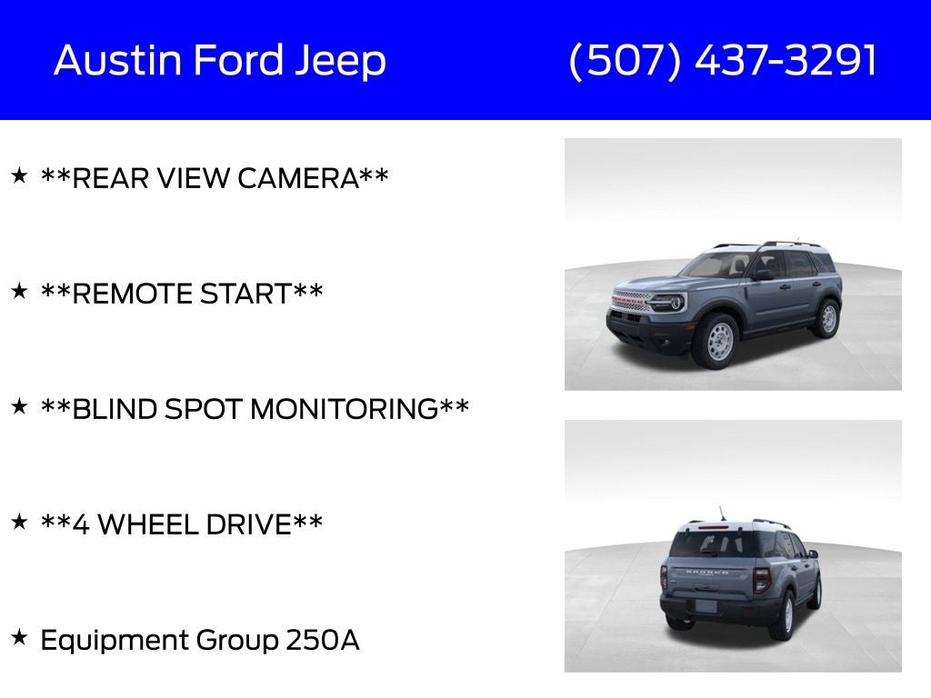 2025 Ford Bronco Sport Heritage