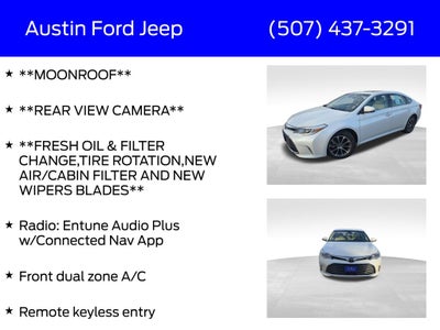 2018 Toyota Avalon XLE Plus