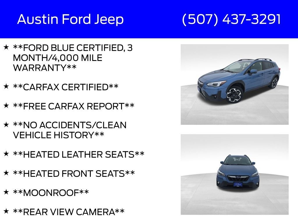 2021 Subaru Crosstrek Limited