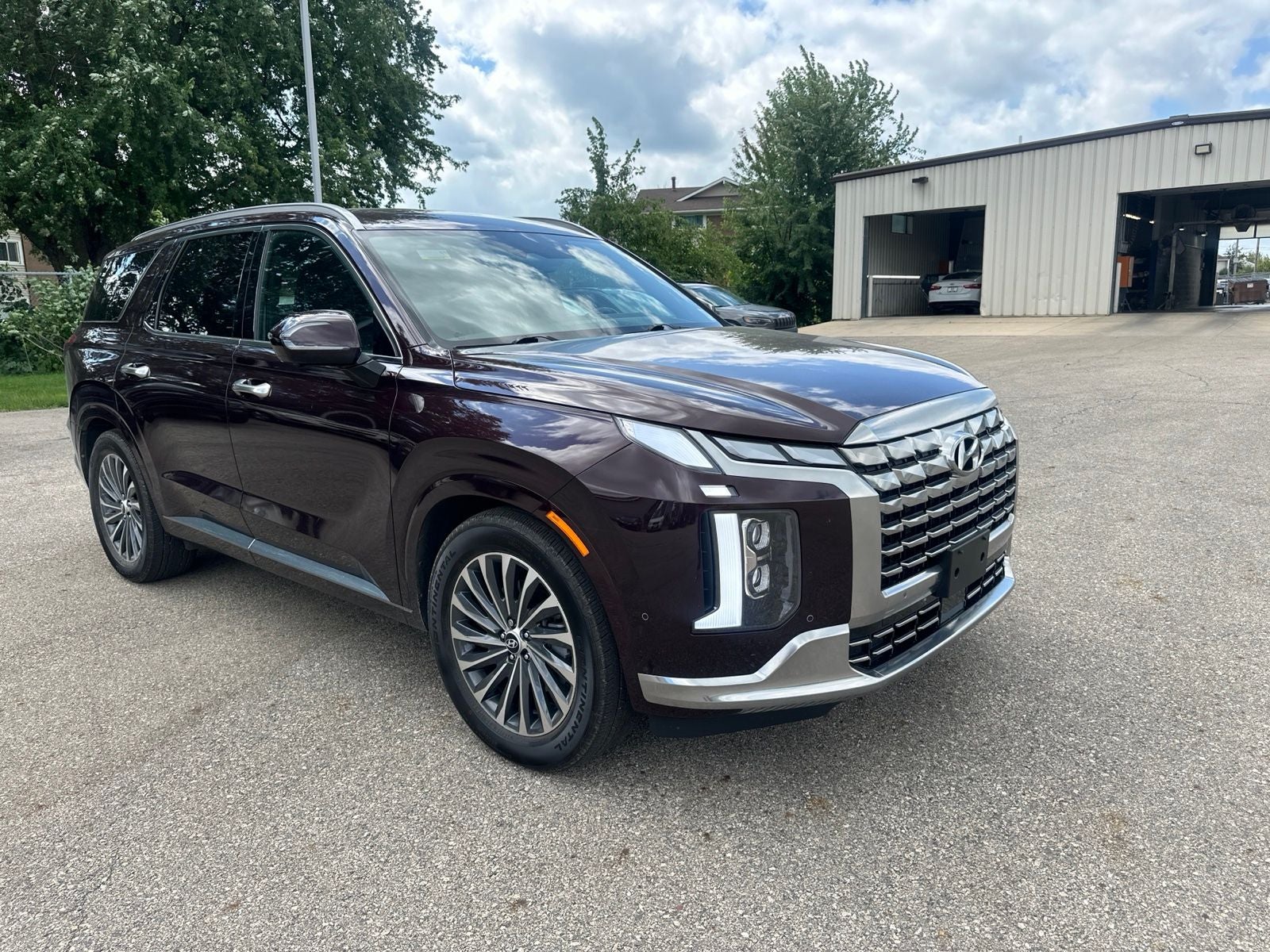 Used 2025 Hyundai Palisade Calligraphy with VIN KM8R7DGE6SU817122 for sale in Austin, Minnesota