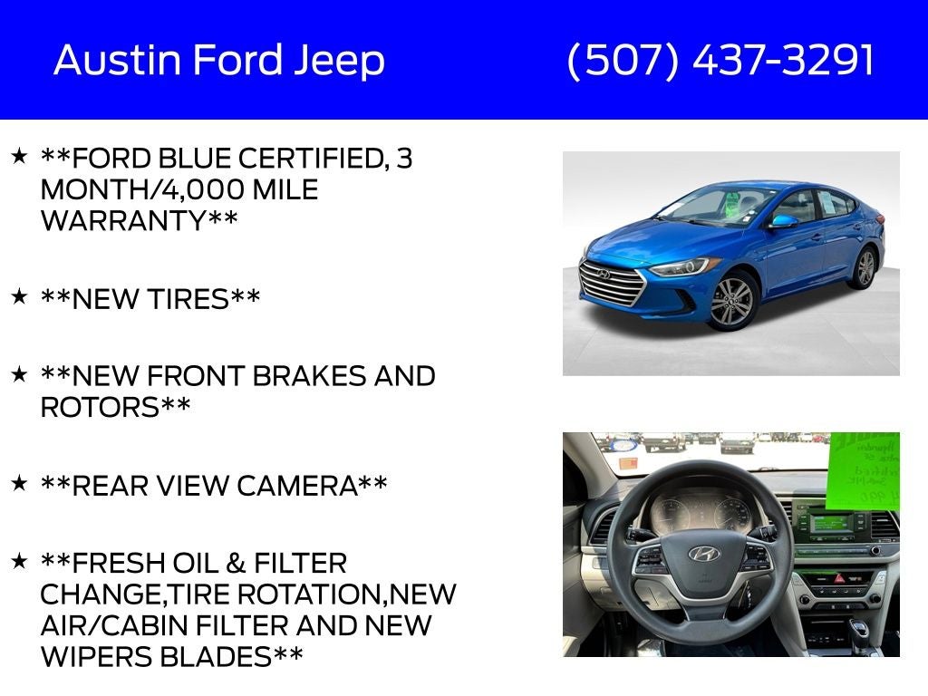 2017 Hyundai Elantra SE