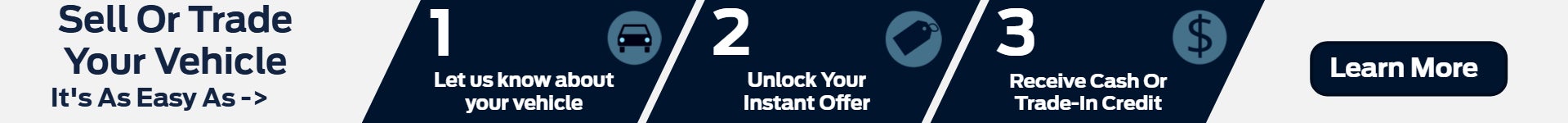 Easy as One, Two, Three Trade In