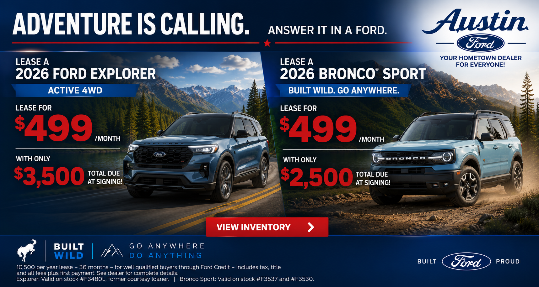 2026 FORD EXPLORER ACTIVE 4WD